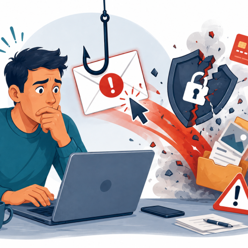 Cyber sécurité : un clic suffit pour tout perdre
