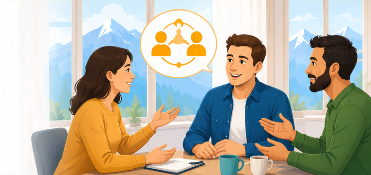 Je trouve l'équilibre dans mon fonctionnement relationnel